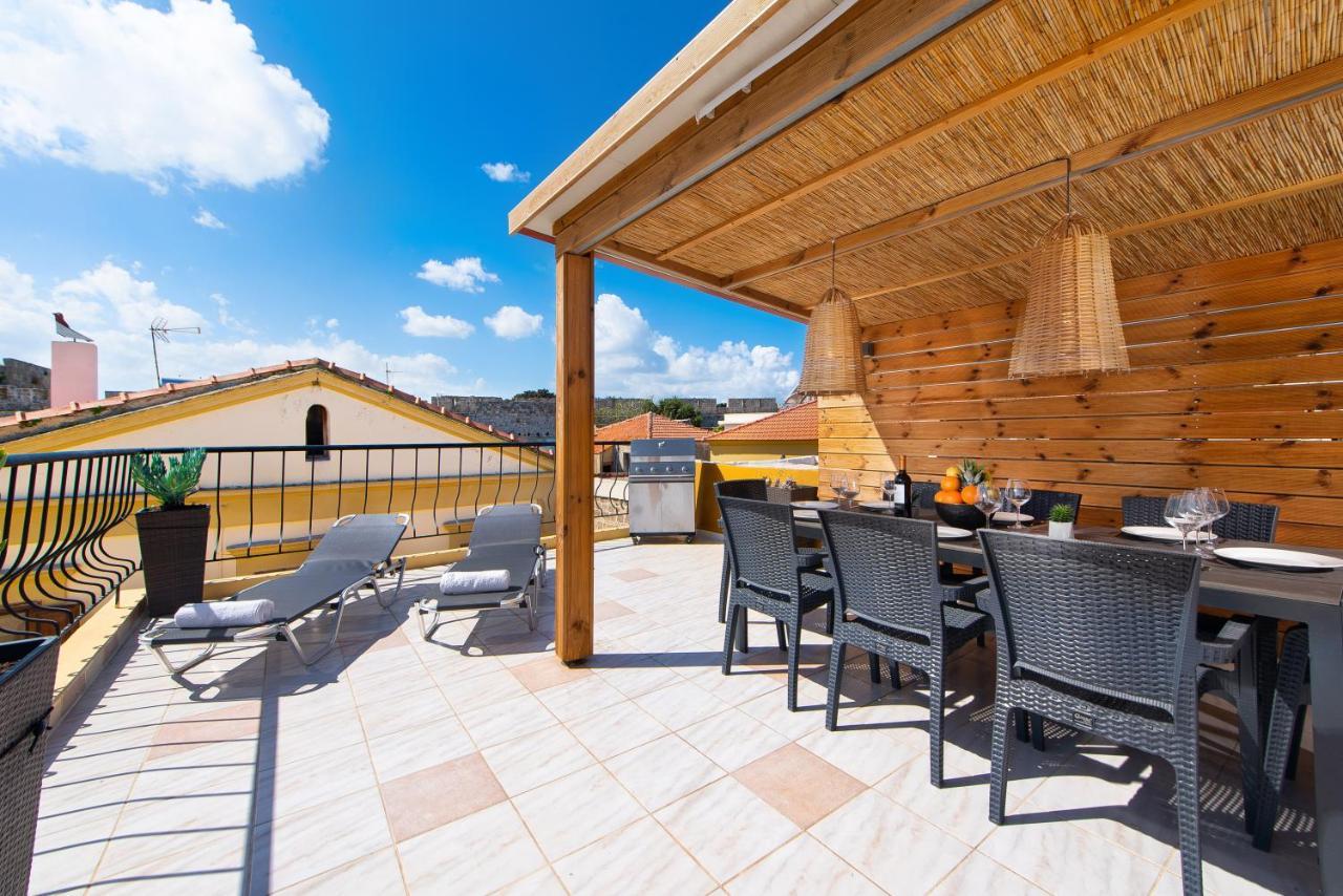 A Unique 3-4 Bedrooms House In Old Town Rhodes City Екстериор снимка